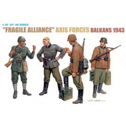 Fragile Alliance, Axis Froces in Balkans, 1943.