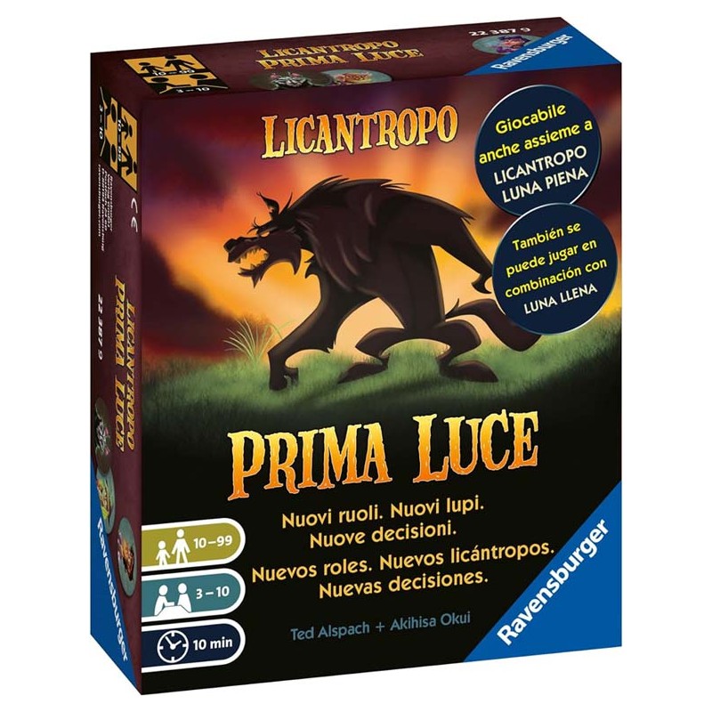 Licántropo. Prima Luce. Licántropo. Prima Luce.
