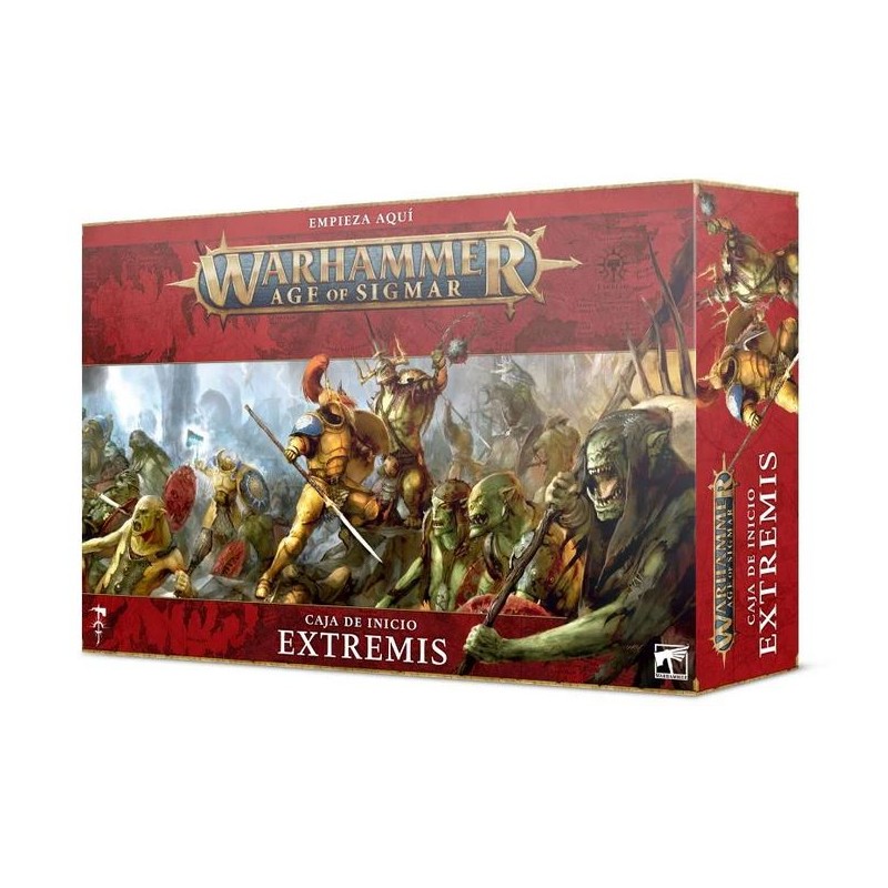 Caja de inicio Warhammer Age of Sigmar: Extremis.