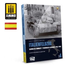 Italienfeldzug. Carros de combate y vehículos alemanes.