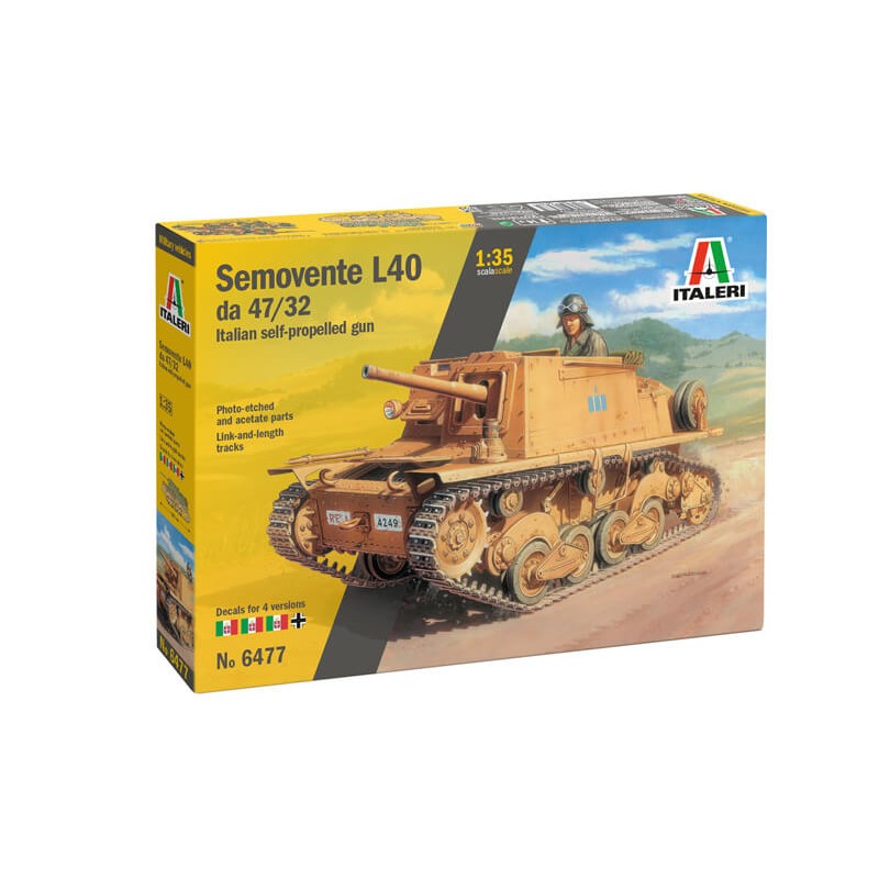 Semovente L40 da 47/32. Semovente L40 da 47/32.
