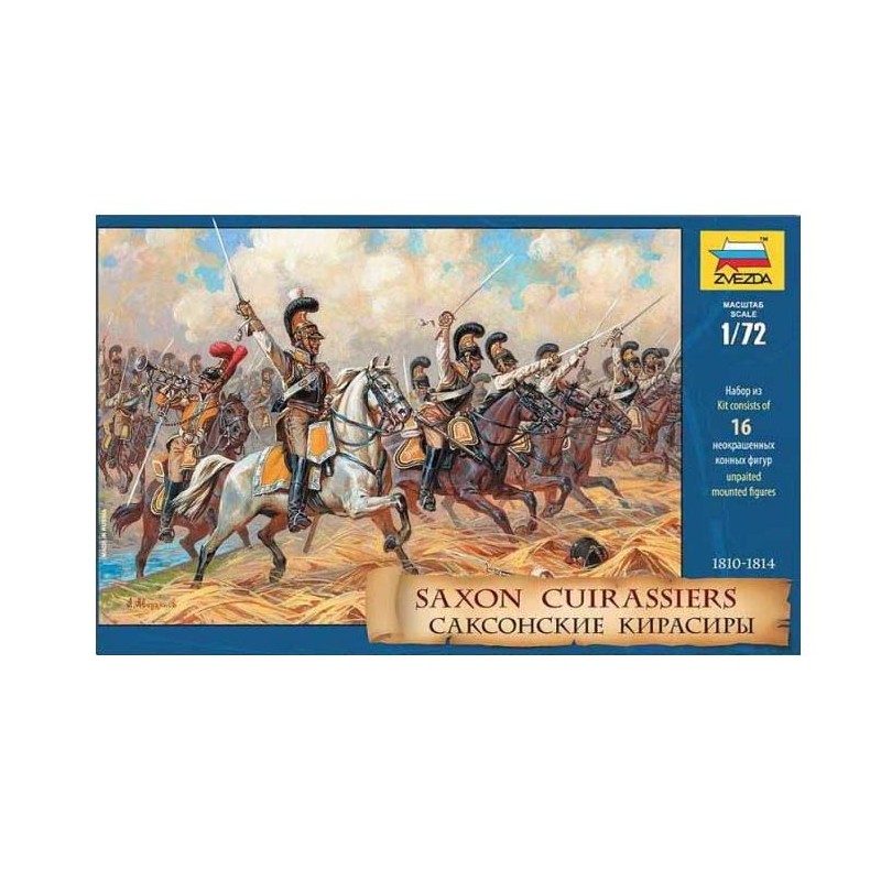 Coraceros sajones, Guerras napoleónicas.