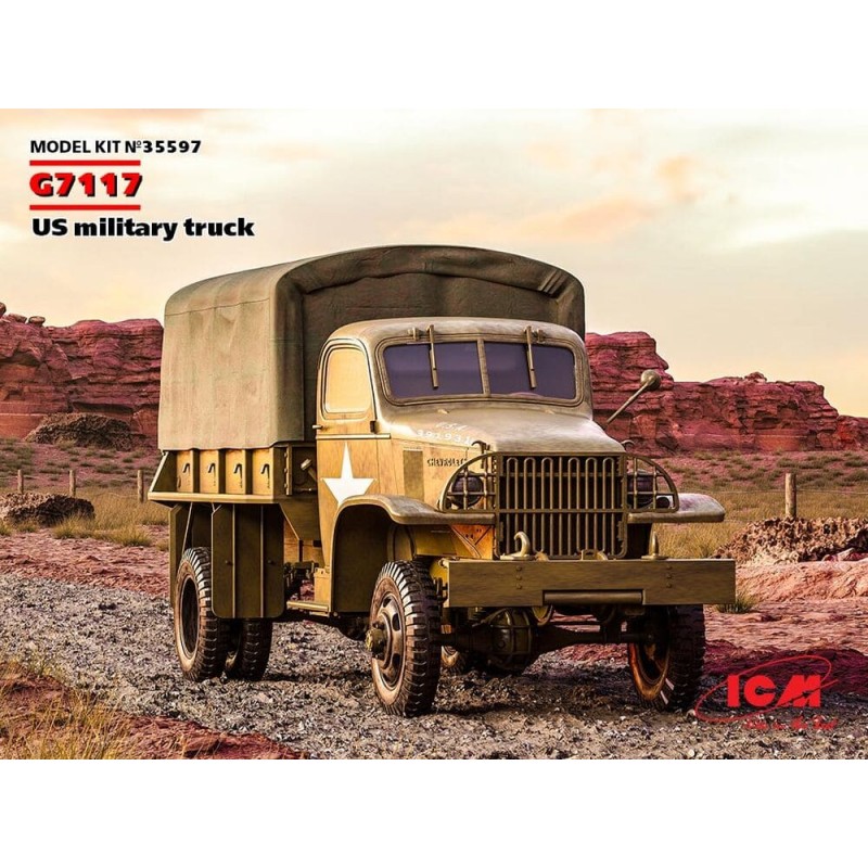 Camión militar USA modelo G7117. Camión militar USA modelo G7117.
