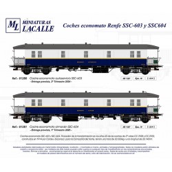 Carruagem economato SSC-603, RENFE.