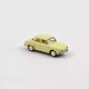 Renault Dauphine, 1956, amarelo.