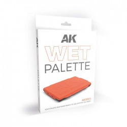 Palette humide.