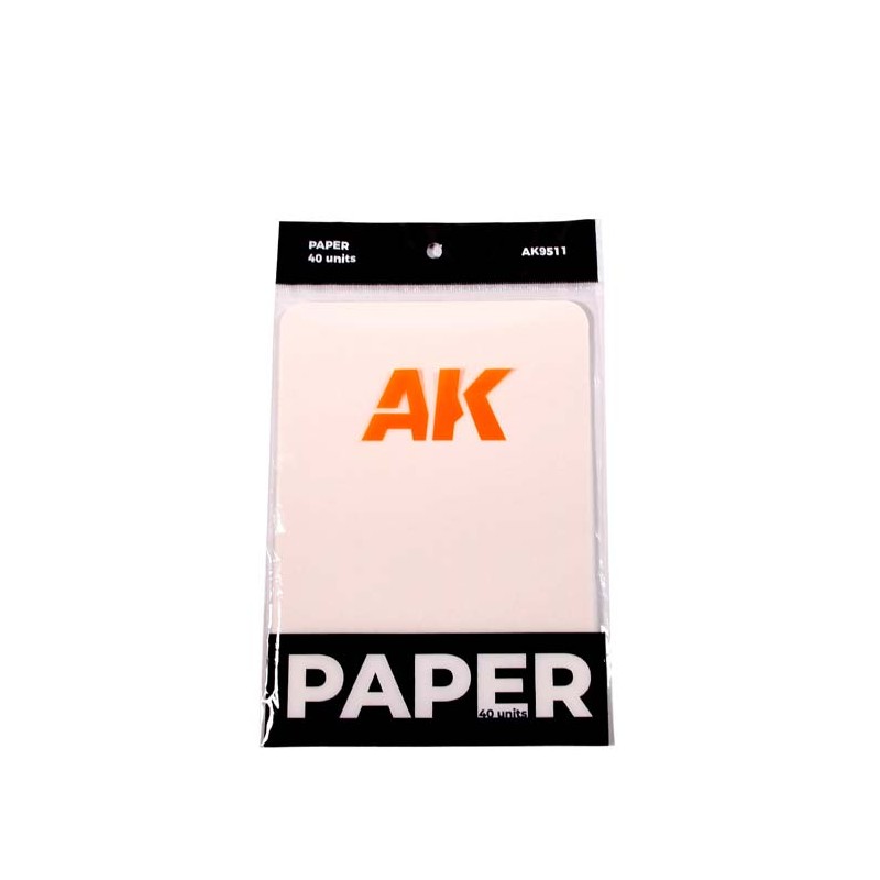 Refil de paleta molhada. Papel.