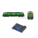 21 pins decoder for RENFE 1900. 21 pins decoder for RENFE 1900.