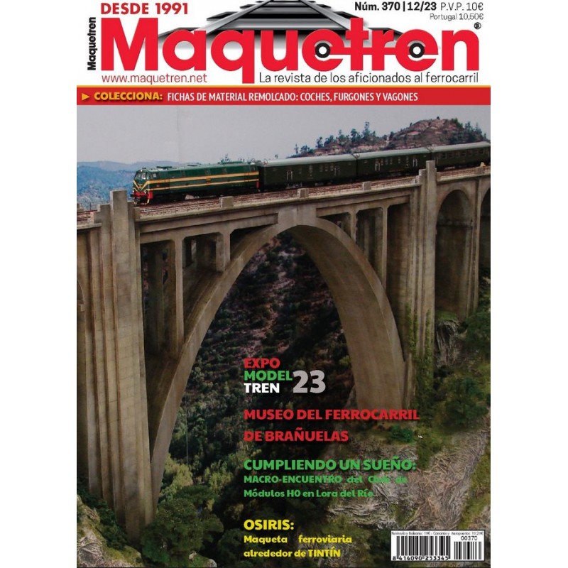Revista Maquetren, nº 370.