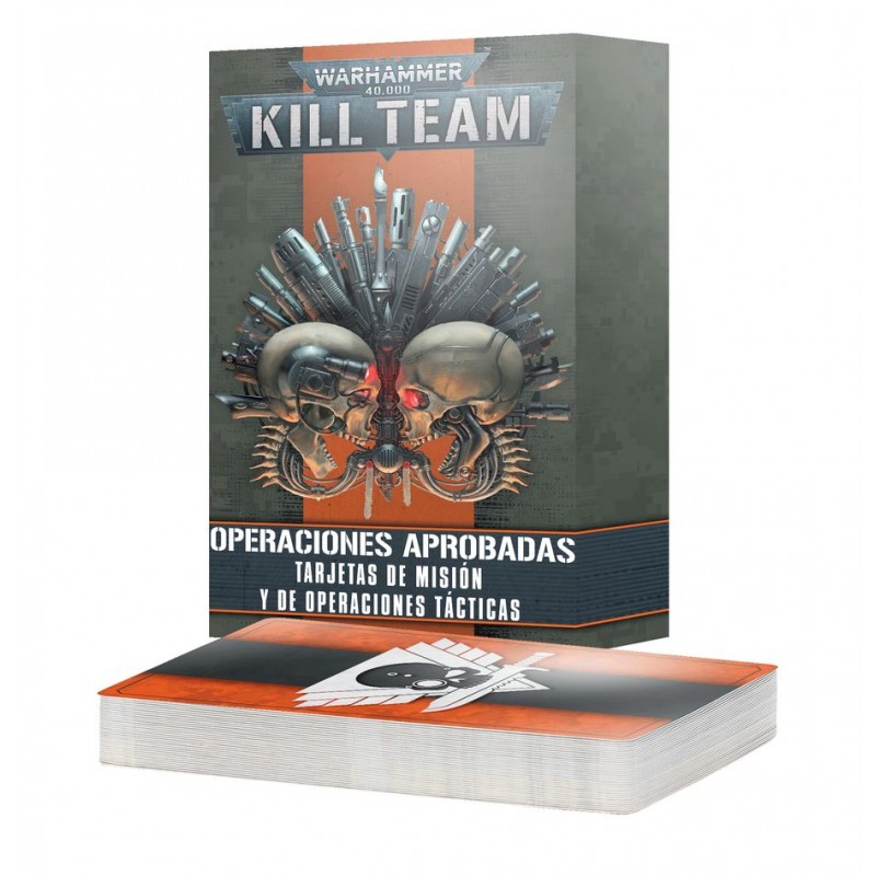 Kill Team: Operaciones aprobadas: Pack de cartas de Operaciones tácticas y de misión. Kill Team: Operaciones aprobadas: Pack de cartas de Operaciones tácticas y de misión.