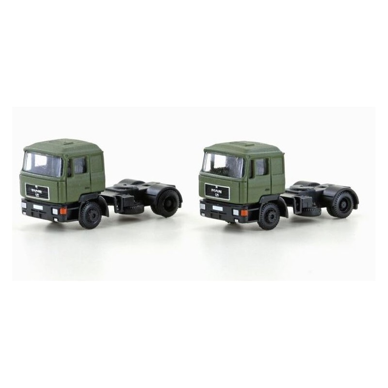 Set de 2 cabezas MAN F90.