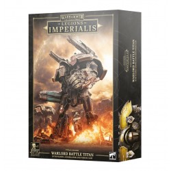 Legions Imperialis : Seigneur de guerre Titan avec Griffe de Puissance et Annihilateur de Plasma.