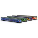 Set de cuatro coches "Chartren", RENFE.