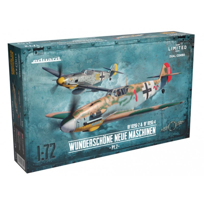 Set de Bf 109 G-2/G-4 (Dual Combo): Wunderschone Neue Maschinen. Set de Bf 109 G-2/G-4 (Dual Combo): Wunderschone Neue Maschinen.