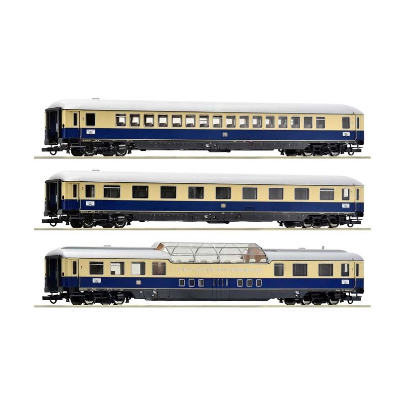 Set de coches "Rheinpfeil", DB.