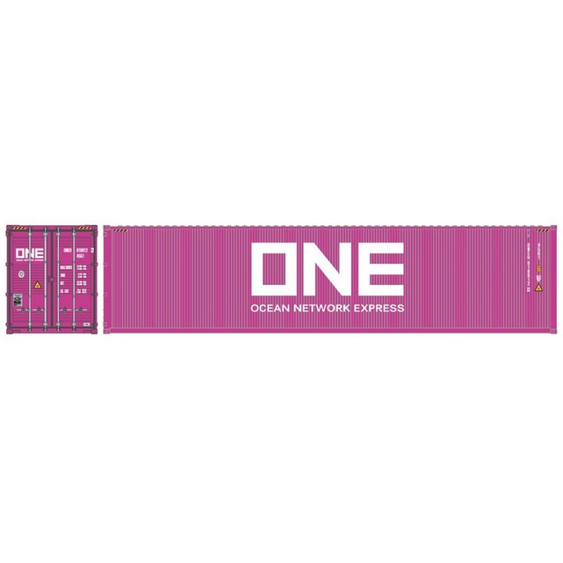 Contenedor Rosa One PT TRAINS 840030.1 Contenedor 40' HC ''ONE'', Modelismo Ferroviario ...