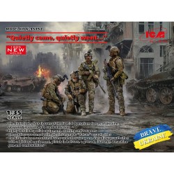 Soldados das Forças de Operações Especiais da Ucrânia.