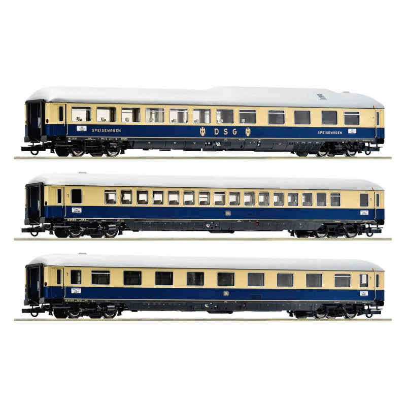 3-piece set "Rheinpfeil", DB. 3-piece set "Rheinpfeil", DB.