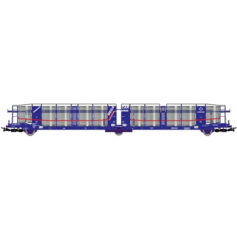 Wagon porte-autos Hispanauto/Transfesa JOUEF-HJ6236 - UTM Modélisme