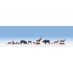 Animales del bosque.