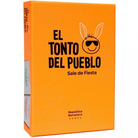 El tonto del pueblo sale de fiesta.