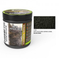 Mud textures "black mud" 250ml.