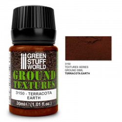 Textured paint "terracotta earth" 30ml.