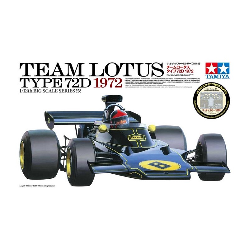 Lotus type 72D, 1972.