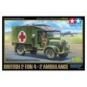 Ambulância britânica 4x2 de 2 toneladas.
