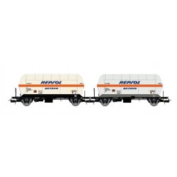 Set de vagones cisterna "Repsol Butano", RENFE.