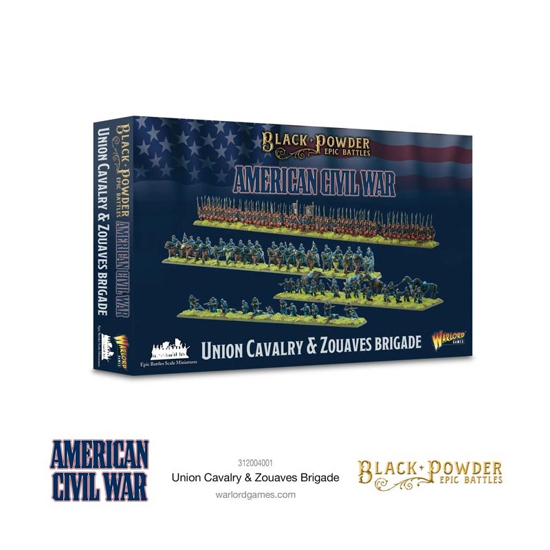 Batallas épicas: Caballería de la Guerra Civil Estadounidense y zuavos.