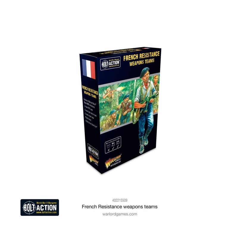Equipos De Armas de la Resistencia Francesa.