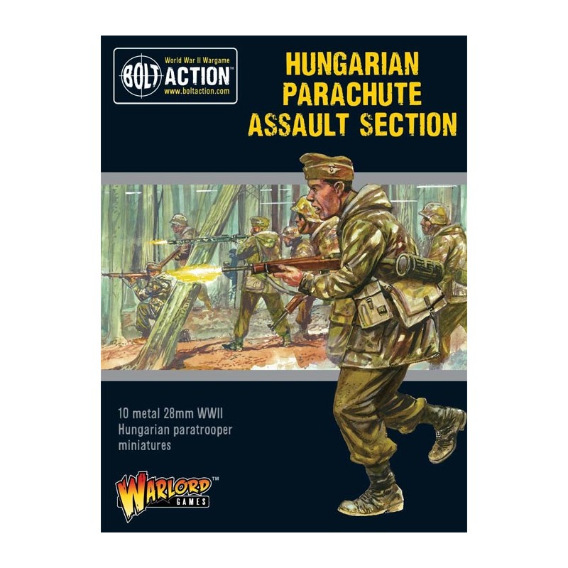 Sección de asalto en del Ejército Húngaro. Bolt Action.