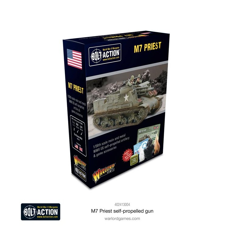 M7 Priest. Bolt Action.