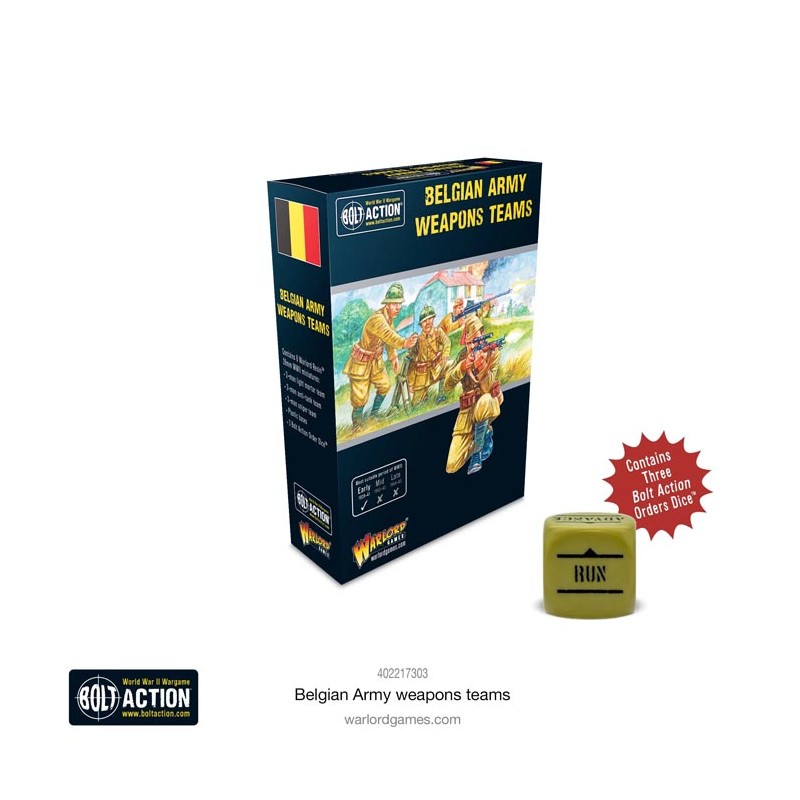 Equipos de Armas del Ejército belga.