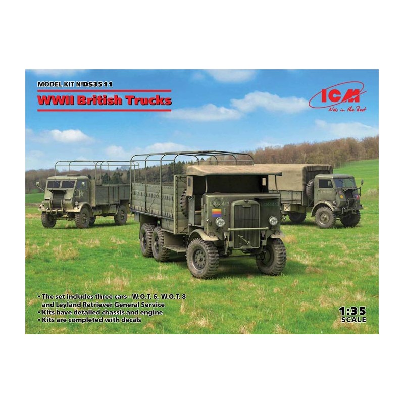 WWII British Trucks.