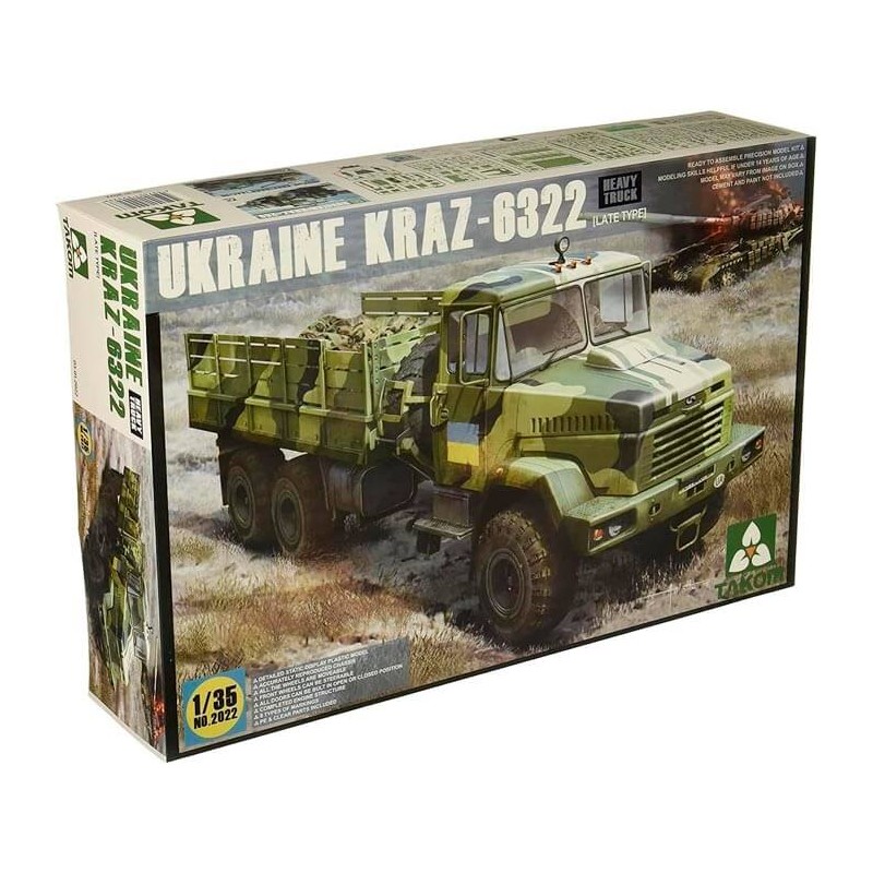 Camión ucraniano KRAZ-6322.