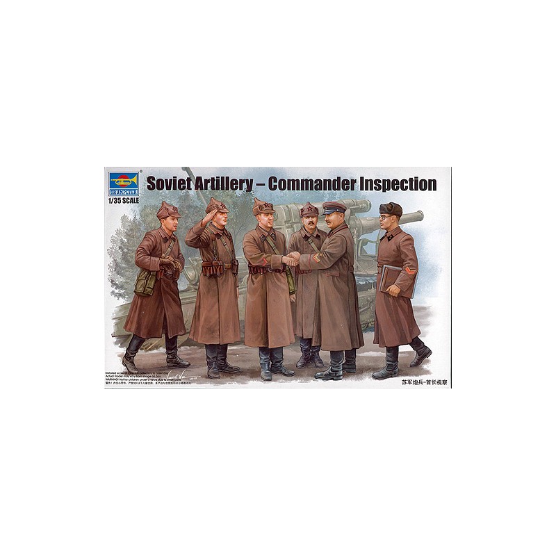 Soviet artillery, Commander Inspection. TRUMPETER 00428