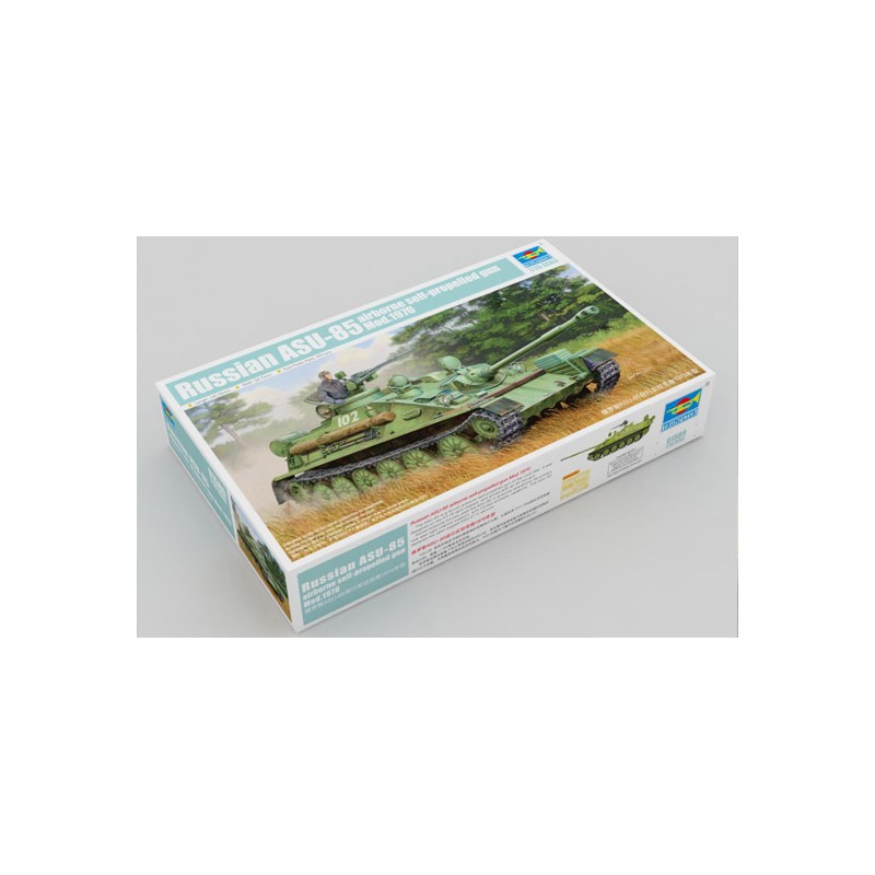 Cañón autopropulsado Ruso ASU-85. TRUMPETER 01589