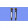 Farolas con flores (x2).