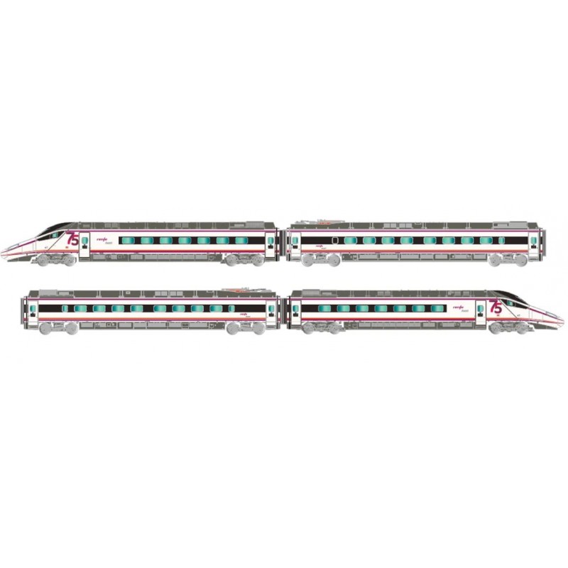 Composición S-114 Avant, RENFE 75 Aniversario. Composición S-114 Avant, RENFE 75 Aniversario.