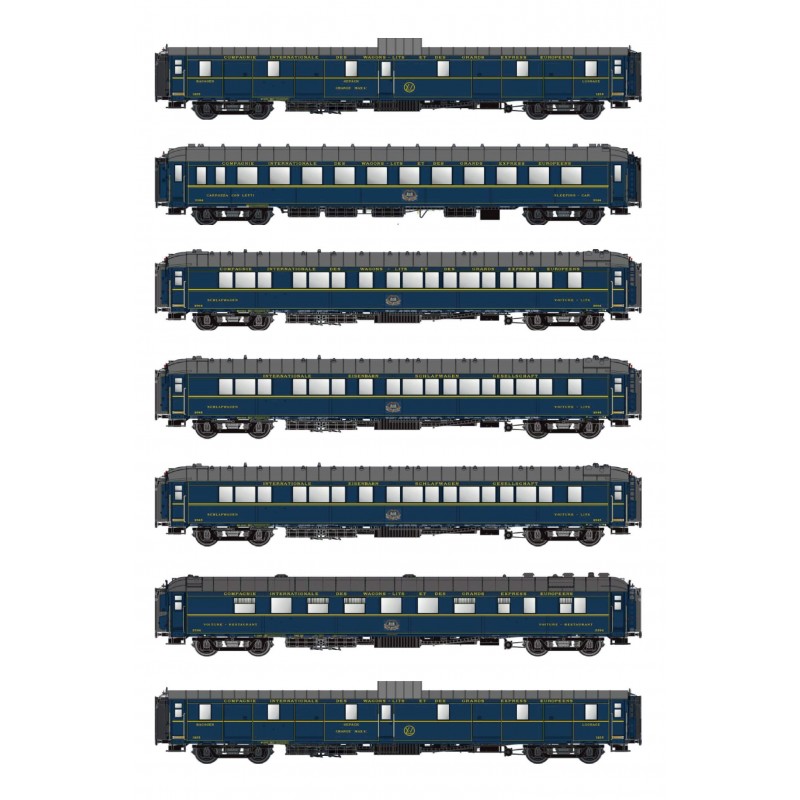 Set de coches CIWL "Expreso del Norte" (1936).