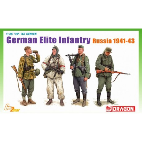 Infantería alemana de élite, Rusia 1941-43. DRAGON 6707
