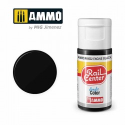 Engine black, 20 ml. Rail Center.