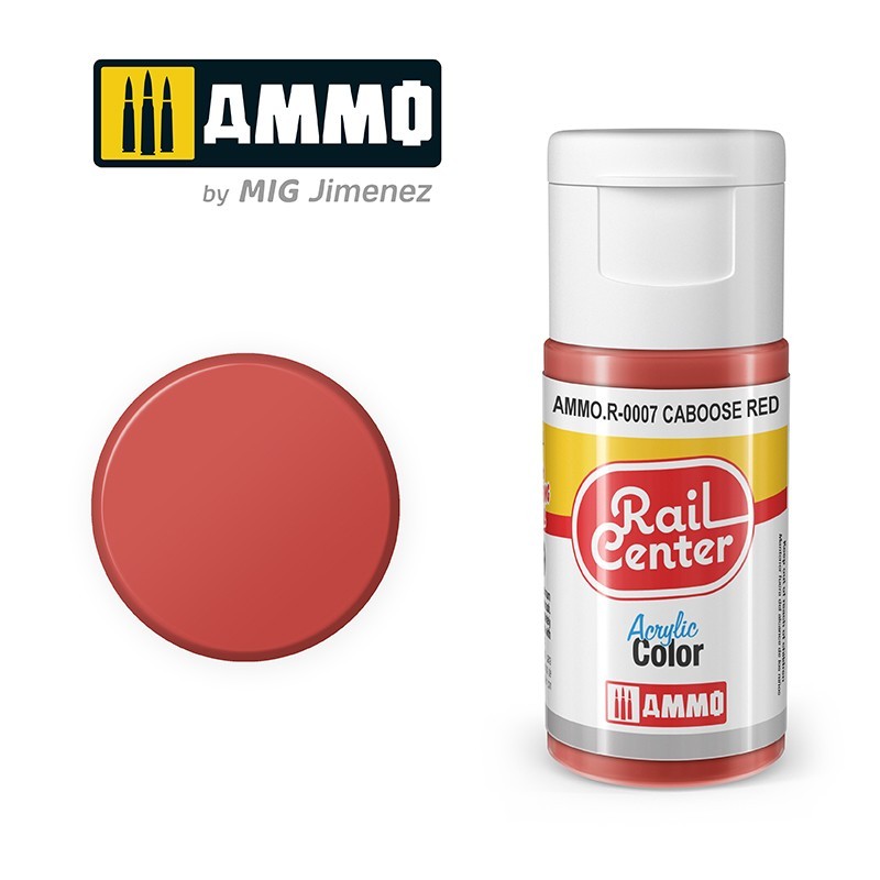 Caboose Red, 15 ml. Rail Center. Caboose Red, 15 ml. Rail Center.