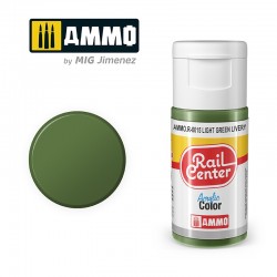 Verde chiaro aziendale, 15 ml. Rail Center.