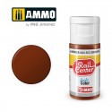 Red Brown, 15 ml. Rail Center.