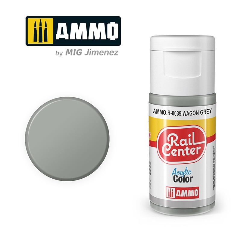Wagon Grey, 15 ml. Rail Center. Wagon Grey, 15 ml. Rail Center.