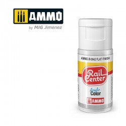 Flat Finish, 20 ml. Rail Center.