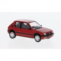 Peugeot 205 GTI, rojo.